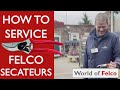 How to service felco secateurs