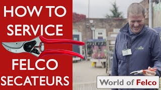 How to Service Felco Secateurs