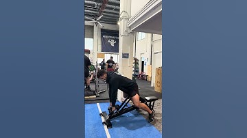 Chest supported row DB and machine