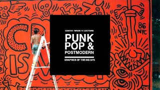 WK11 Punk, Pop and Postmodernism: the Trendsetting 80s