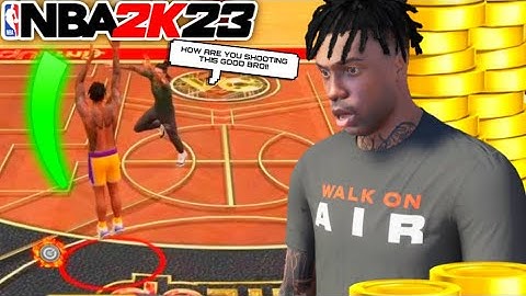 I TOOK MY 6’8 DEMIGOD BUILD TO THE STAGE 1V1 COURT ON NBA 2K23!! BEST ISO BUILD NBA 2K23!!