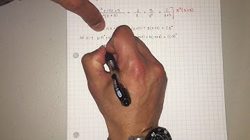 Precalculus AB: Partial Fraction Decomposition with Linear and Quadratic Factors