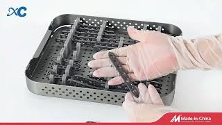 Small Fragment Instrument Set (2.7/3.5mm) Demo: Orthopedic Trauma Surgery | XC Medico