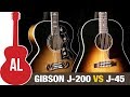 J-200 vs J-45 - What's the Best Gibson Acoustic!?