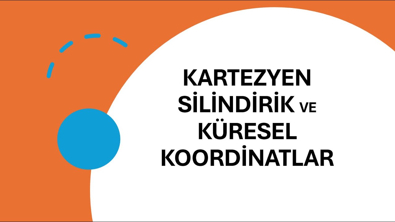 ||| Kartezyen, Silindirik ve Küresel Noktalar |||