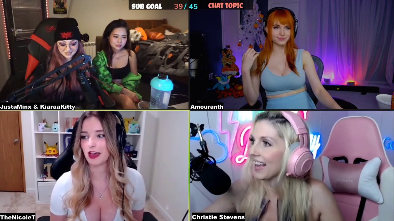 Count amouranth sub Amouranth Addresses