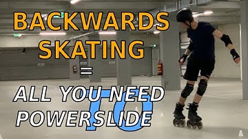 Beginner to Powerslide P2 - Backwards Skating Exercises and Challenges - All You Need to Powerslide