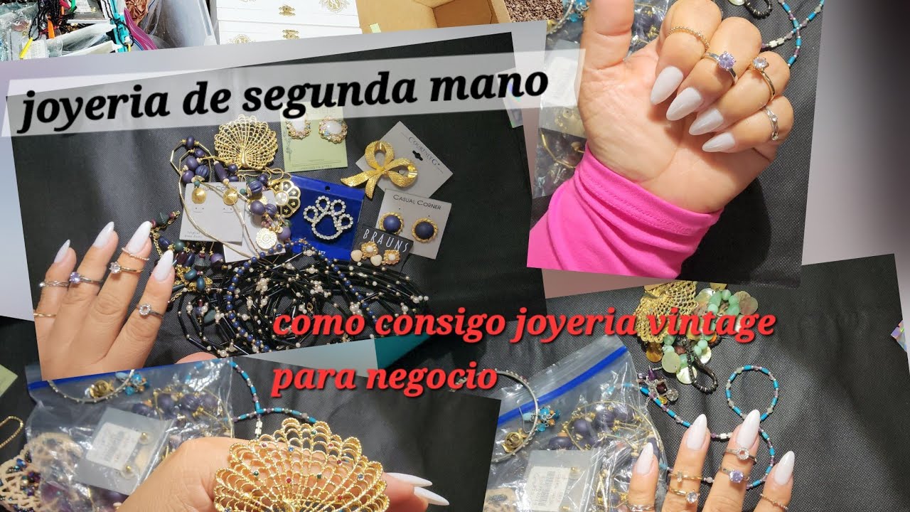 Asi consigo yo joyeria vintage para vender.!