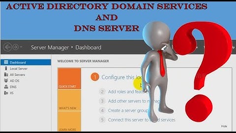 Installing AD DS and DNS Server Roles in Windows Server 2012 R2