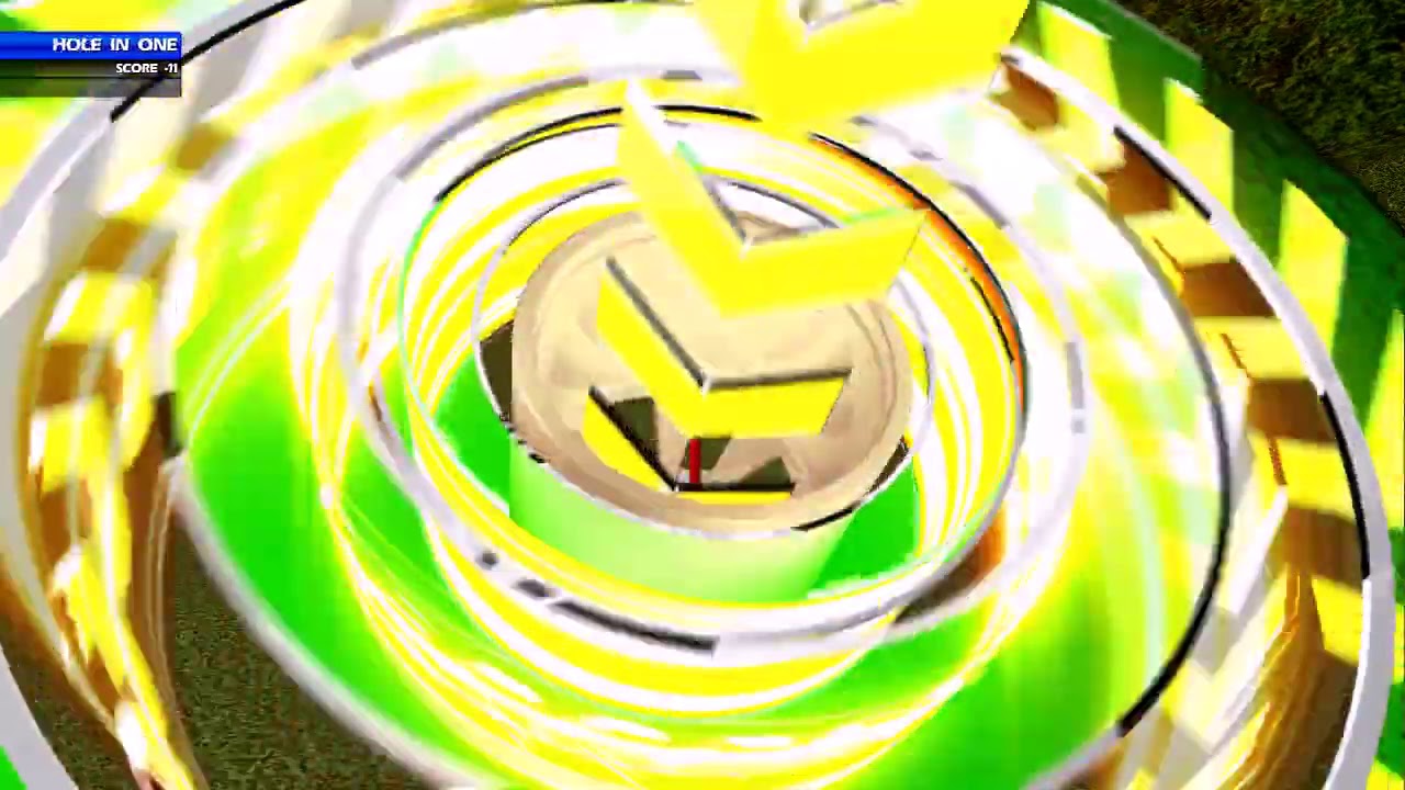 Golden Tee Great Shot on Monte Zeballos!