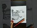 Easy pencil sketch🖼️. 👉Subscribe for more videos #art #shortvideo #drawing #sketch