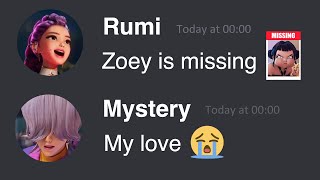 If Kpop Demon Hunters Had a Discord Server (Part 2)... ZOEY Goes Missing... Who Kidnapped Zoey