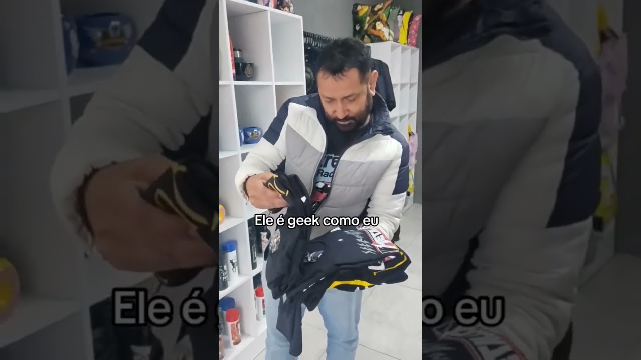Levando o papi para as compras 