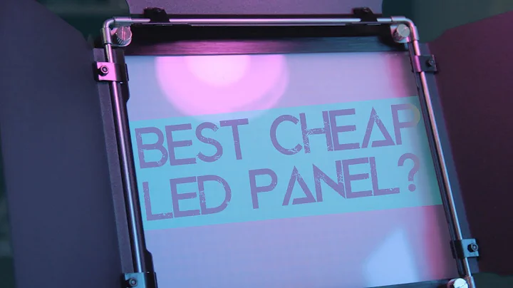 Are cheap LEDS worth it? || NEEWER nl660 LED Light Panel