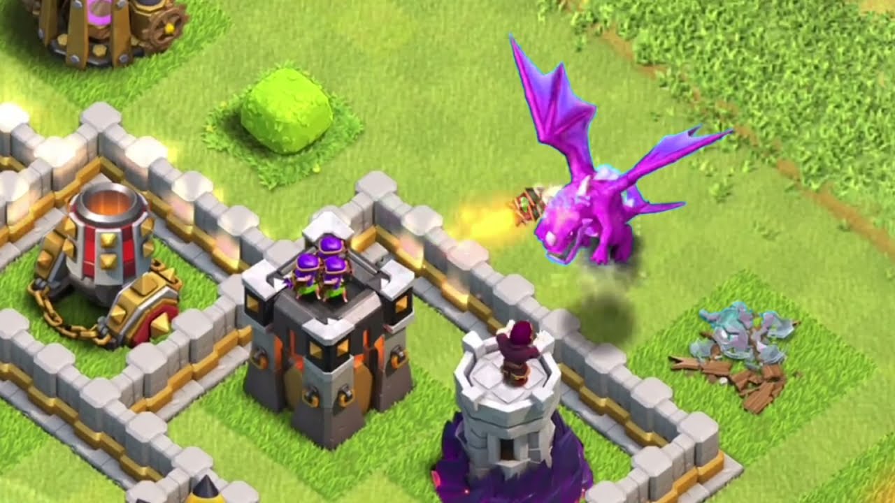 Clash of clans Super Electro Dragon Gameplay | Coc New Update | super electro dragon coc |