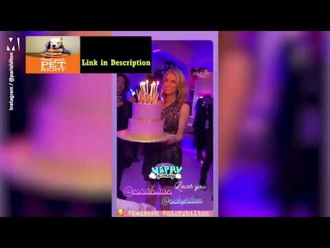 Download Video Paris Hilton shows she's still a party queen at 39th b-day