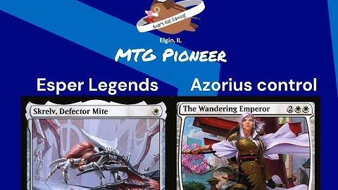 Esper Legends VS Azorius Control [MTG Pioneer]