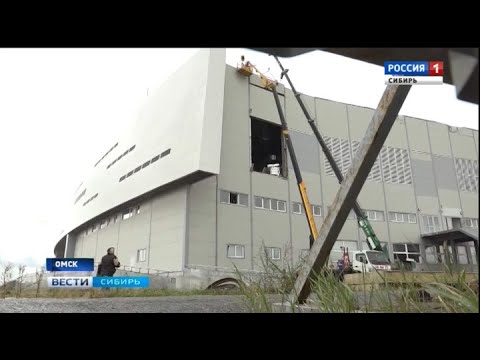 newspaper mockup «Арену-Омск» начали разбирать для сноса