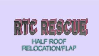 Extrication RTC Training - Roof Half Flap forward