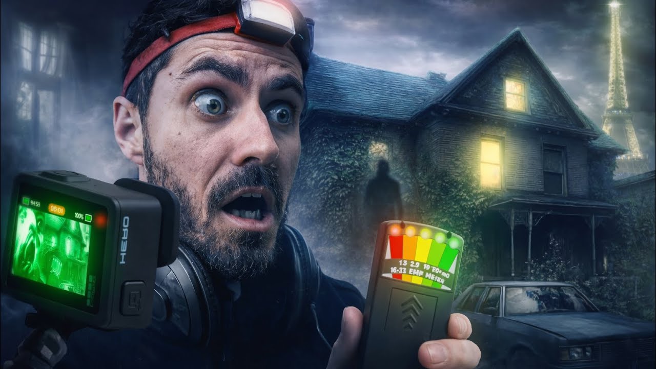 J’ENQUÊTE DE NUIT dans le manoir le plus hanté de Paris !