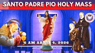 Holy Week  Mass Today At Santo Padre Pio National Shrine  April 04 2026  6am