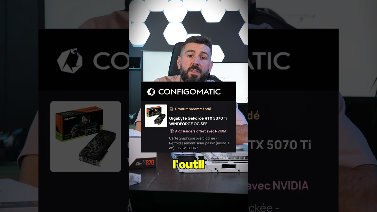 Crée ton PC sur mesure avec le ConfigoMatic !