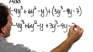 Bittinger Intermediate Algebra 10e Chapter Test Prep Ch. 5 Ex. 7