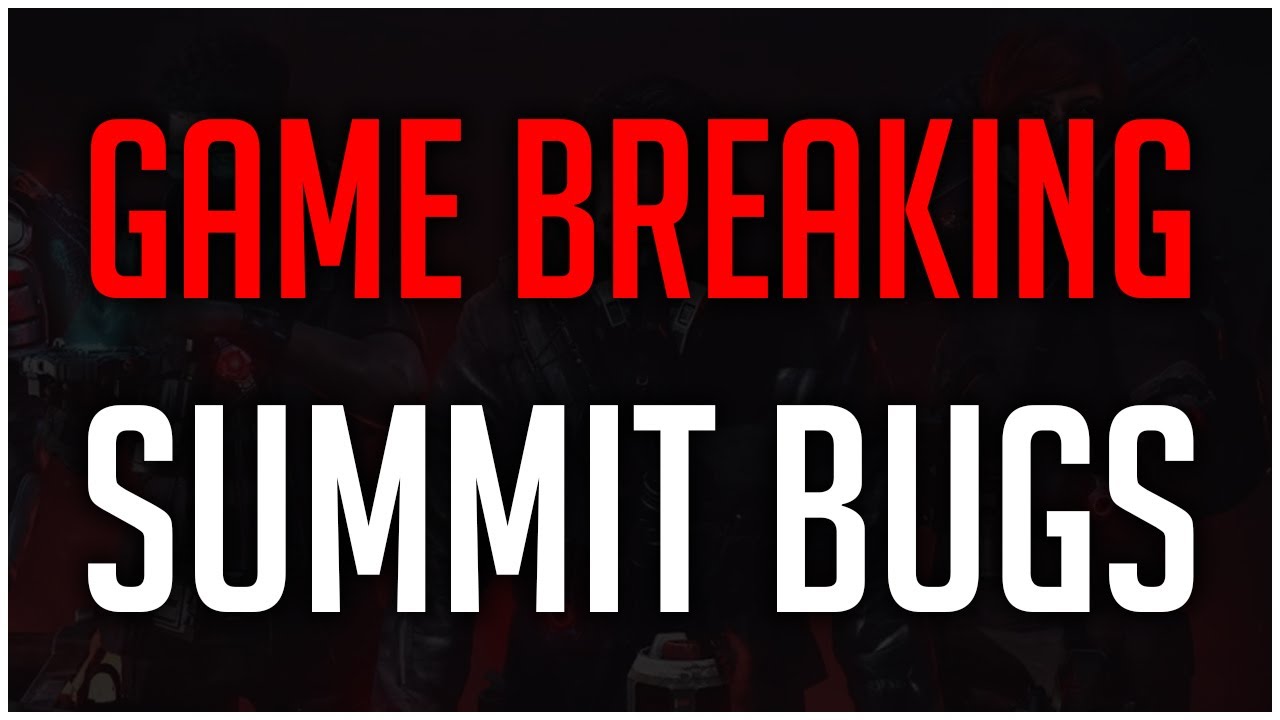GAME BREAKING BUGS in the Summit in The Division 2!