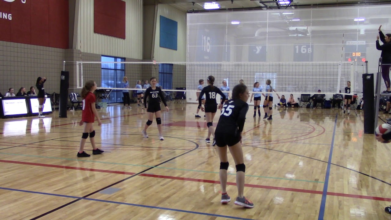 Wichita FSC Cougars 122 vs Cougars 124 Volleyball, Andover, KS FSC