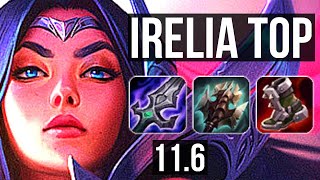 IRELIA vs ILLAOI (TOP) (DEFEAT) | 9 solo kills, 500+ games, Dominating | EUW Master | v11.6