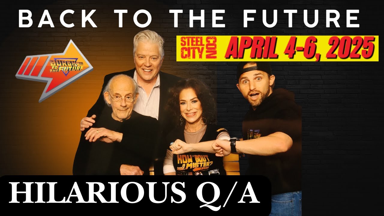HILARIOUS Back to the Future Panel | Steel City Con 2025 [Part 1]