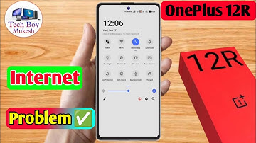 oneplus 12r internet problem, oneplus 12r internet not working