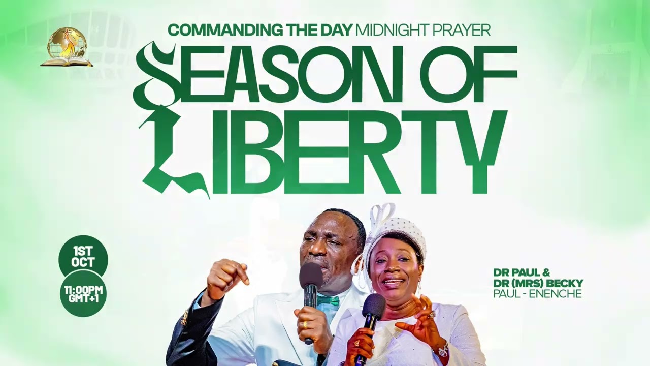 IRRIGATION, DECLARATIONS FROM COMMANDING THE DAY MIDNIGHT PRAYER (01-10-2026) BY DR. PAUL ENENCHE