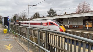 Thameslink And Lner Trains On Diversion Via Hertford North - Palmers Green
