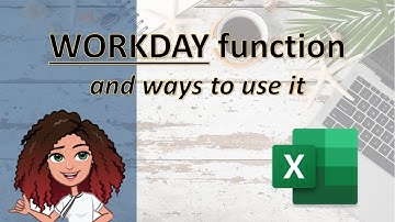 Excel for beginners: WORKDAY function - how to find next workday or whether a date is a workday