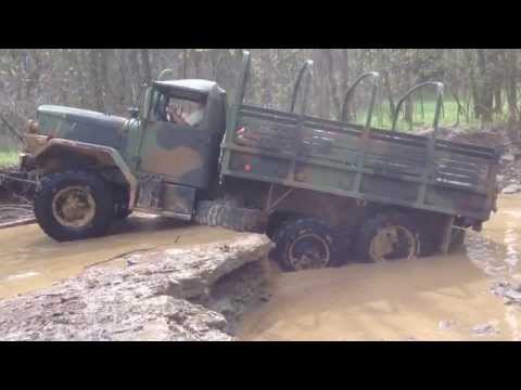 M35A3  at Dirty Turtle Birthday Bash #3 climbing water fall