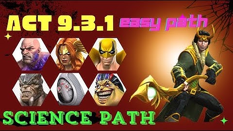 MCOC: Act 9.3.1 | Gemakkelijk pad voor voltooiing | Pad 1/3 | Science Gate | LOKI Boss