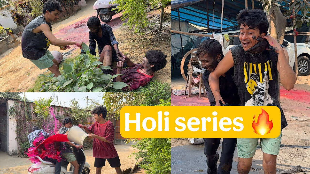 Crazy Holi celebration 🔥 | Holi series 