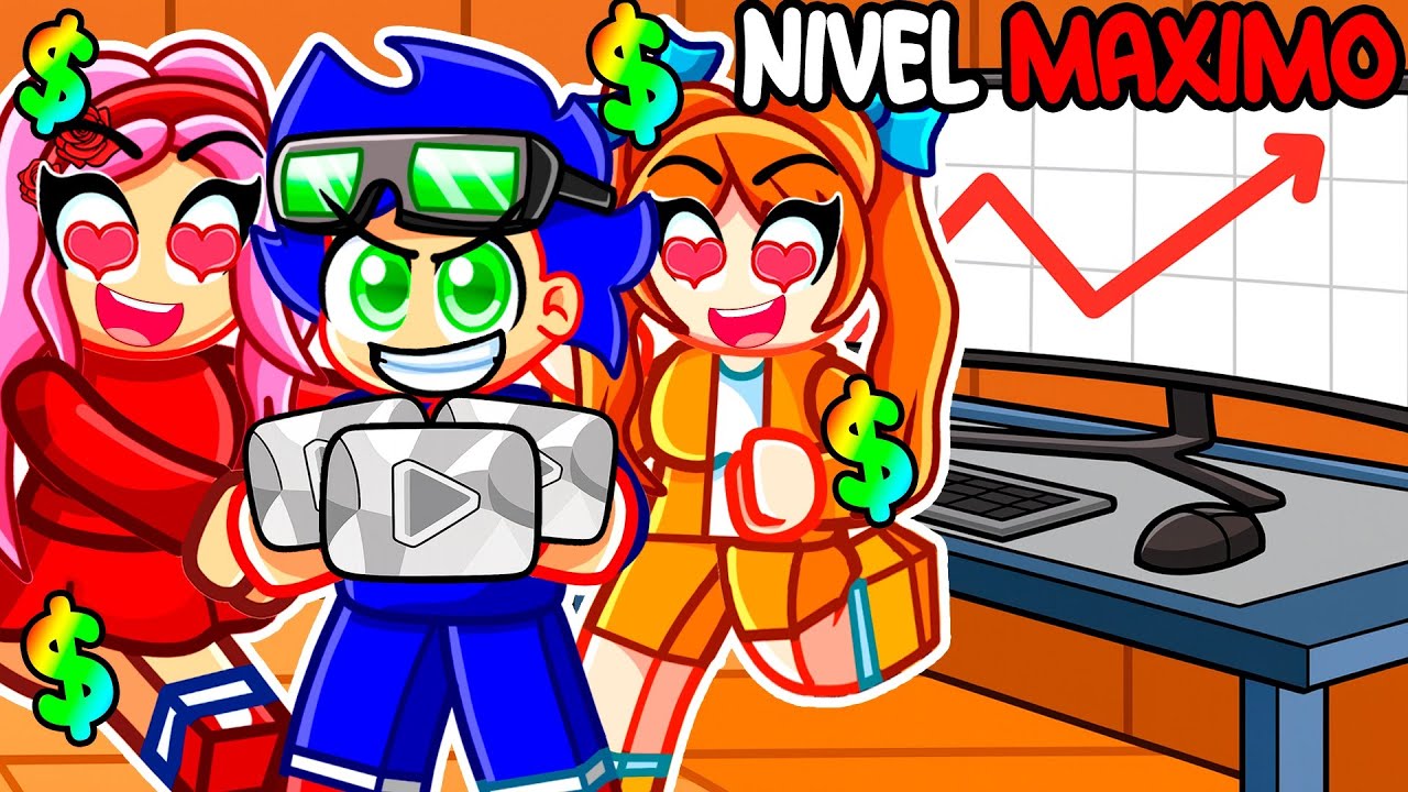 Me Volví Un YOUTUBER FAMOSO para Ligar con Chicas en Roblox!