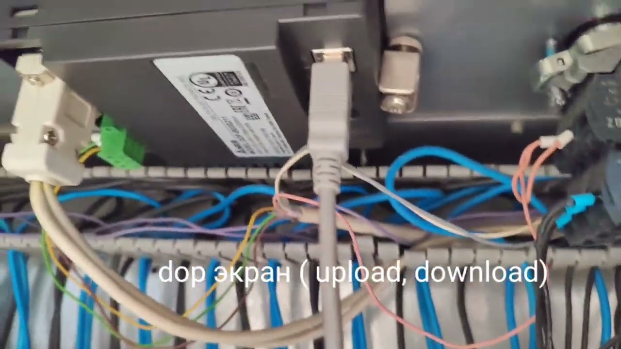 Delta plc upload - download, DTC 1000 controller modul, DOP screen upload - download