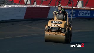 North Wilkesboro Speedway repaving makeover