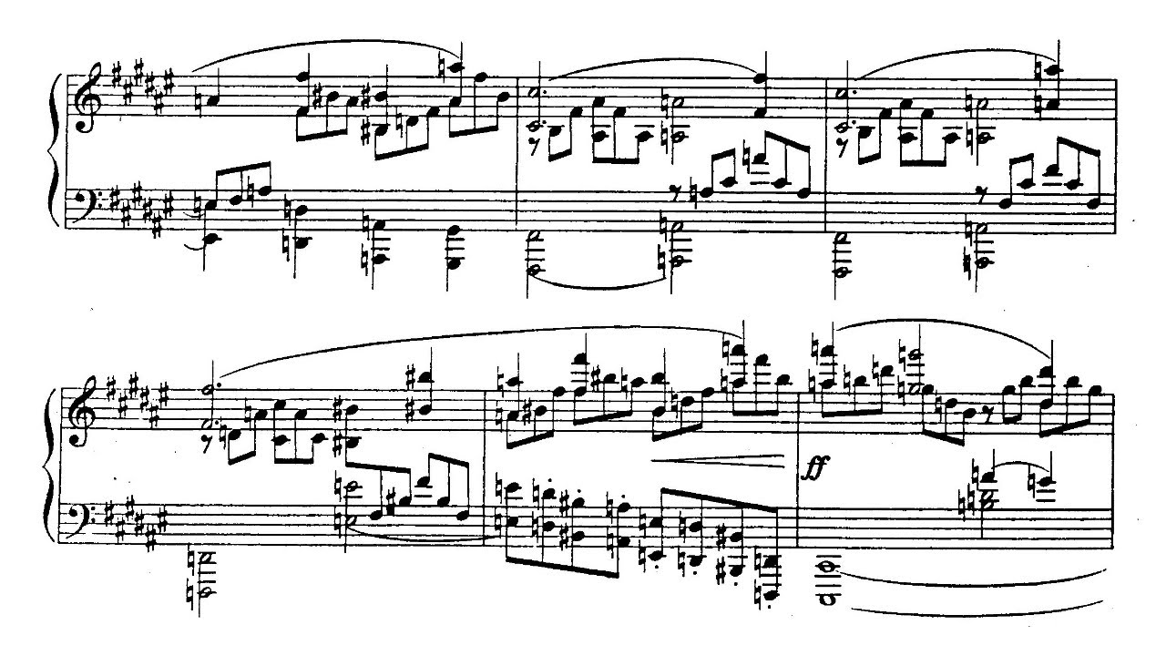 Felix Blumenfeld Etude in Fsharp major, Op. 54 YouTube