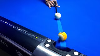 How to Push a Pool Ball Through The Rail
