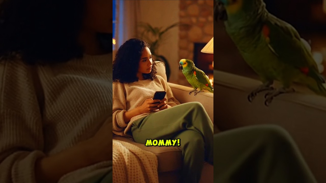 🦜 Feeling ignored hurts… even parrots feel it 😅 