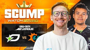 🔴 LIVE - SCUMP WATCH PARTY!! OpTic TEXAS vs MIAMI HERETICS | CDL MAJOR 1 WEEK 2