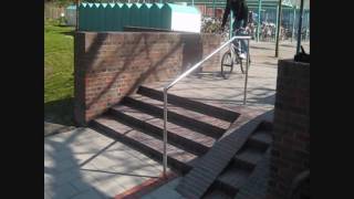 BMX Treppe Sprung HD