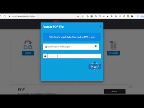 Password Protect PDF
