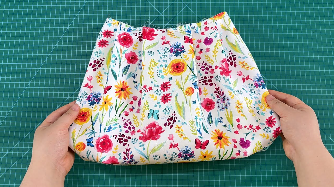 Vintage Style Pleated Bag Sewing Ideas 💟 Sewing Tips And Tricks For Beginners
