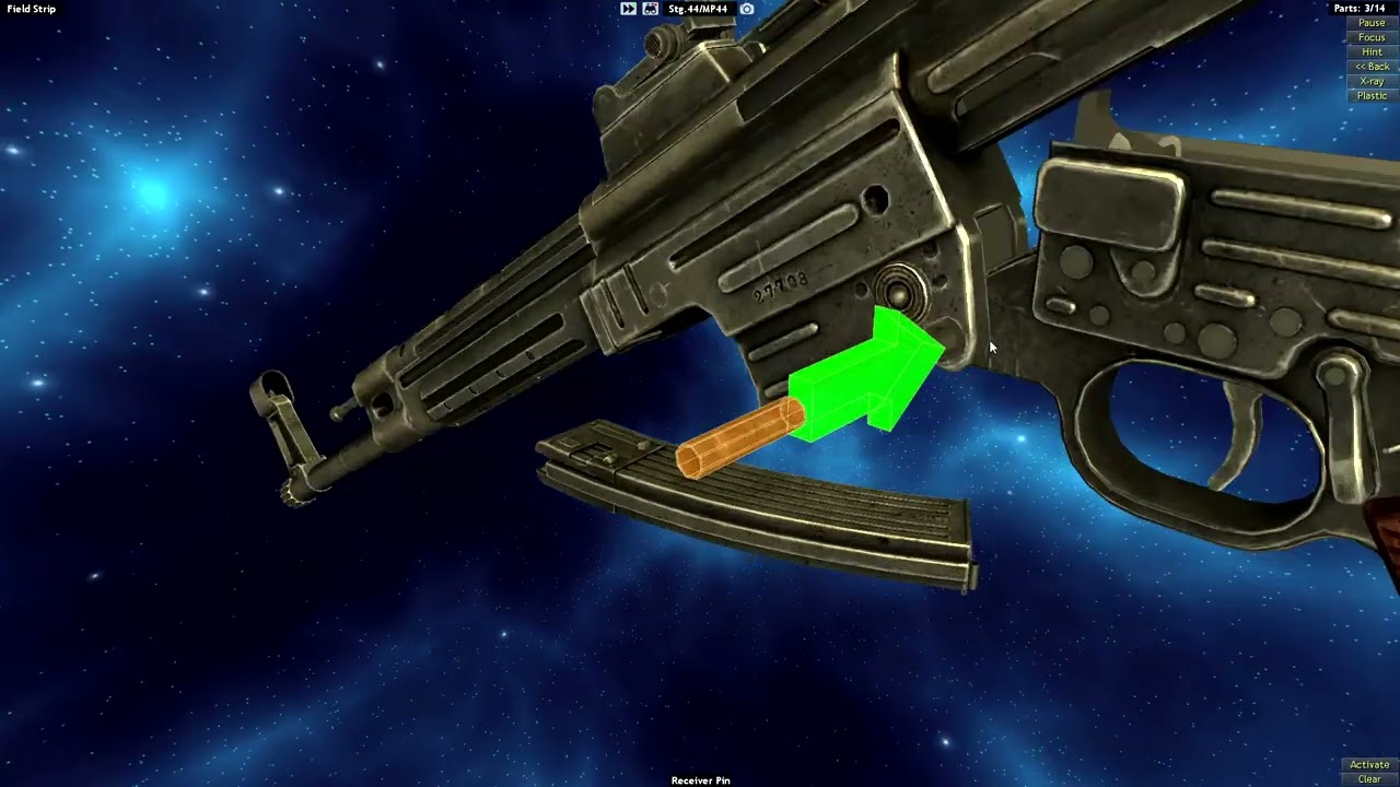 World of Guns  Gun Disassembly - 71.Stg. 44/Mp44 (Field Strip)