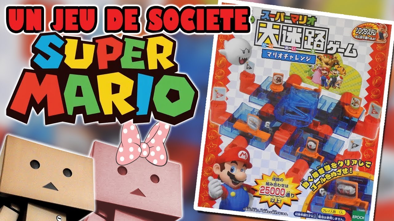 Un jeu de société Super Mario : Daimeiro Game Mario Challenge